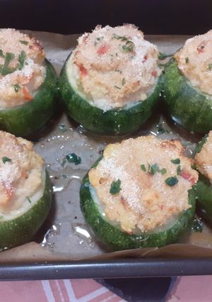 Foto di Zucchine tonde ripiene light