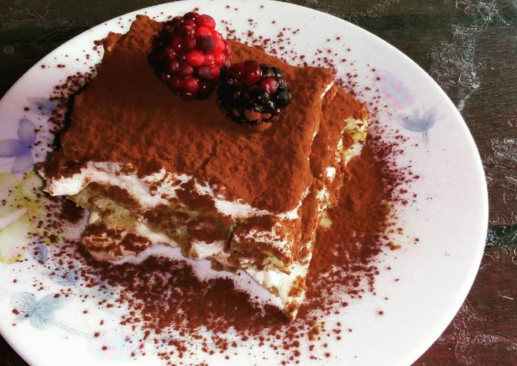 Tiramisu (tojás nélkül)