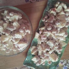 Creamy chickpea salad A picture of Creamy chickpea salad.