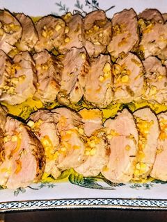 Svéd 🇸🇪 Rozmaring illatú szűzérmék -Rosmarindoftande fläskfilé recept fotója
