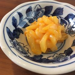 A picture of Ika Uni (Squid and Sea urchin).