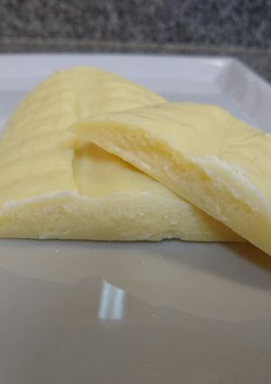 Una foto de Chocolate blanco casero