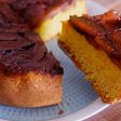 Easy! Caramel Squash Upside Down Cake