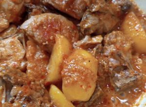 Foto resep Rendang ayam kentang bumbu mahmudah.