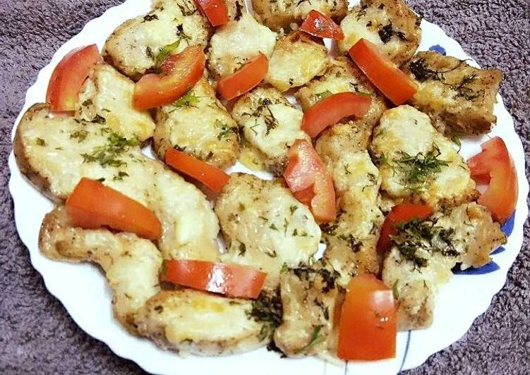 Baked cheese chicken