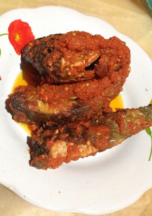 Foto resep Ikan Bawal hitam balado