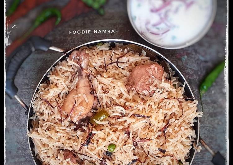 Simple Way to Prepare Quick Chicken Yakhni Pulao