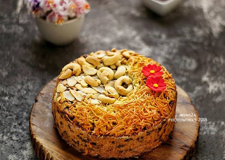 Eggless Banana Cake