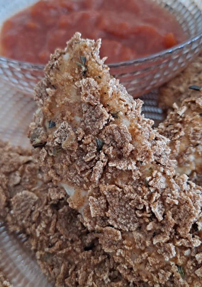 Una foto de Pollo frito muy crunchy