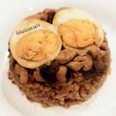 A picture of Nasi Tim Ayam Jamur (Versi Praktis).
