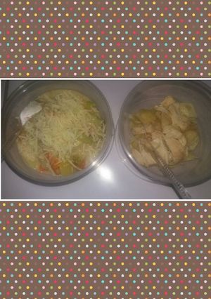Foto resep Sup makaroni krim kentang