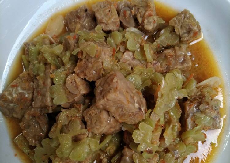 Tumis Pare Tempe Masem