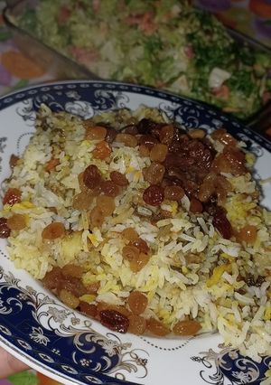عکسی از دستور ته چین اسفناج