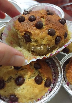 Foto resep Banana Muffin - No Mixer (Snack MPASI 1y+)