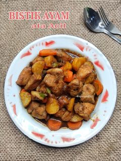 Foto resep Bistik ayam ala Acil