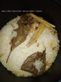 Foto resep Nasi liwet magicom