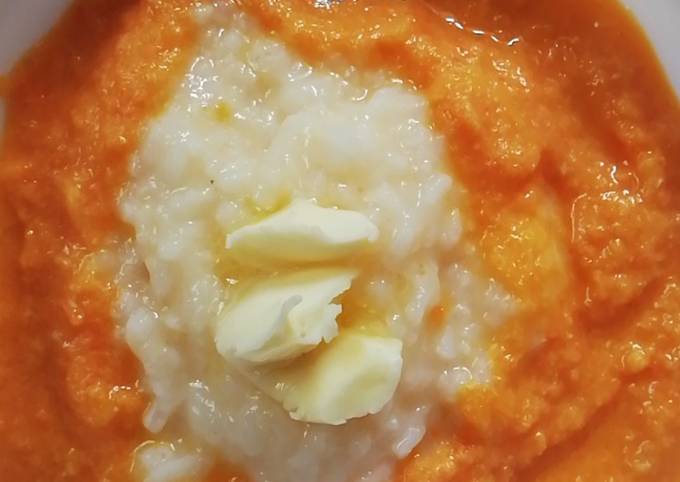 Resep Mpasi 7 Bulan Puree Sup Tomat Ayam Oleh Yolotink Fyr Cookpad