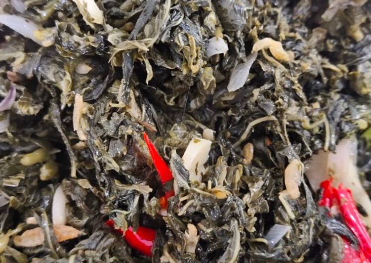 Resep Tumis daun singkong Anti Gagal