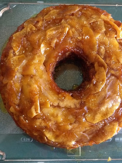 Una foto de Tarta de Manzana Invertida