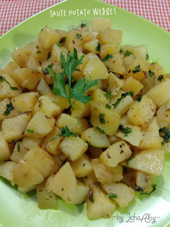 Foto resep Saute Potato Wedges
