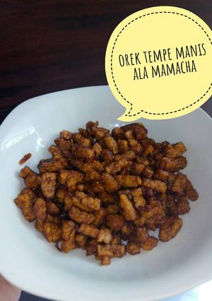 Foto resep Orek tempe manis simple
