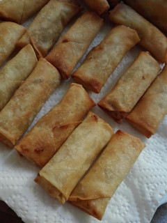 Una foto de Rollitos de primavera