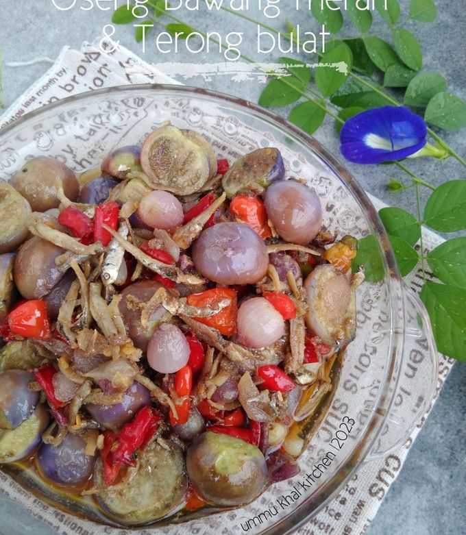 Foto resep Oseng Bawang Merah & Terong Bulat