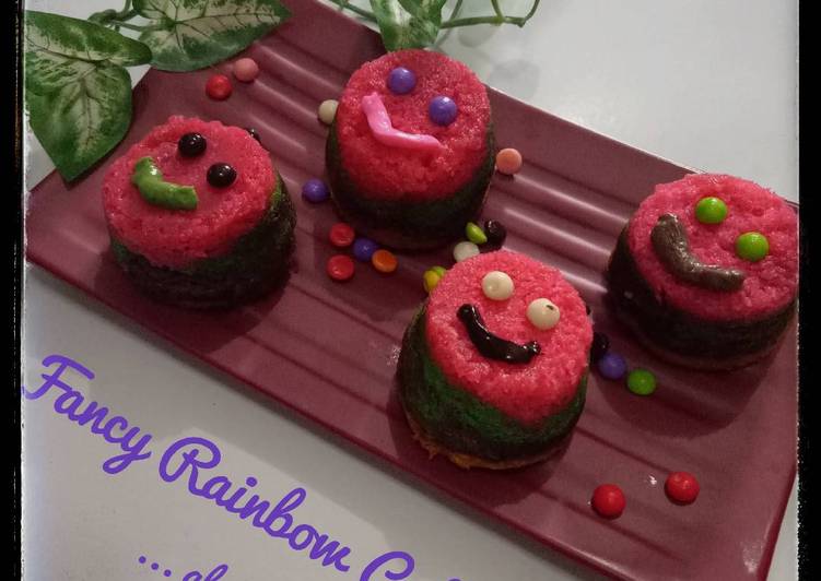 Rahasia Membuat Fancy Rainbow Cake yang Nikmat