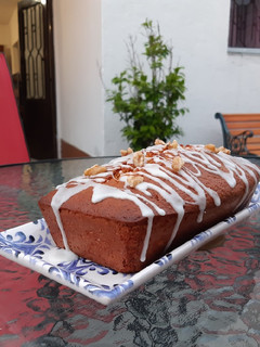 Una foto de Budín de zanahoria y nueces