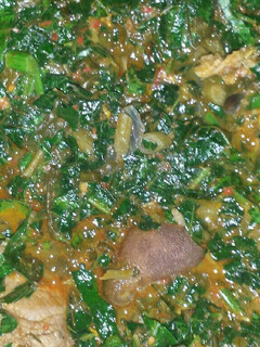 A picture of Veggie soup.
