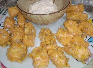 Foto principal de Crispy nuggets de salmón al horno
