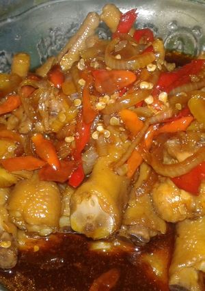 Foto resep Ceker ayam pedaaaas