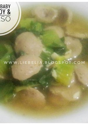 Foto resep Sayur Baby Pokcoy & Bakso