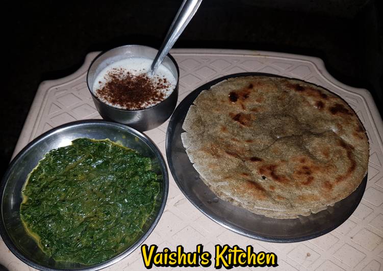 Fenugreek sabji methi bhaji