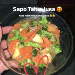 A picture of Sapo Tahu.