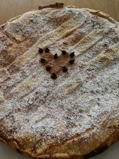 Una foto de Crostata de requesón