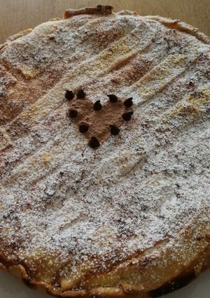 Una foto de Crostata de requesón