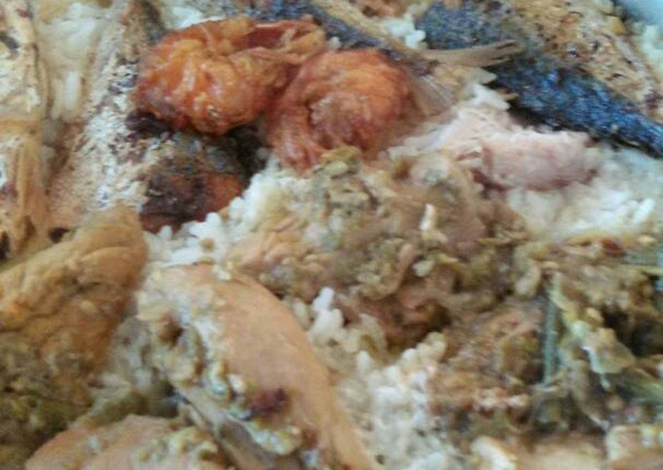 Nasi hati sederhana