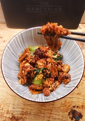 A picture of Pad See Ew.