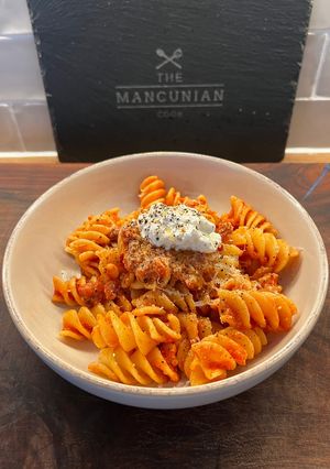 A picture of Gin and Ricotta Pasta.