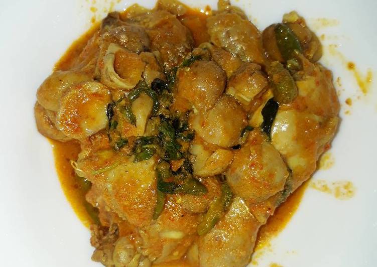 Langkah mengolah Ayam jamur bumbu pepes yang Menggugah Selera