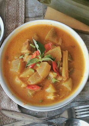 Foto resep Lontong Kikil khas Surabaya