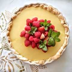A picture of French Lemon Tart.