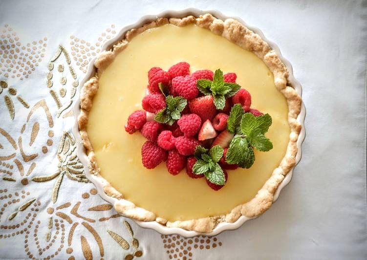 Steps to Prepare Homemade French Lemon Tart