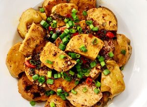 Hình của món Chả Chay Kho Tiêu.