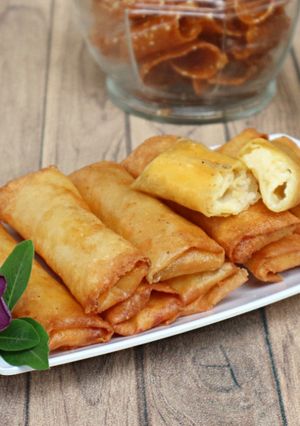 Foto resep Lumpia Keju Manis (Keju Aroma)