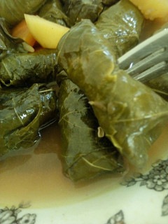 صورة لوصفة ورق عنب بالدبس رمان 👌😋