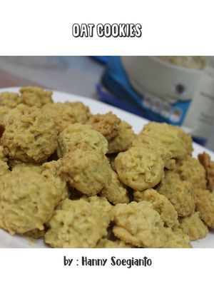 Foto resep Cookies Gandum (Oat Cookies)