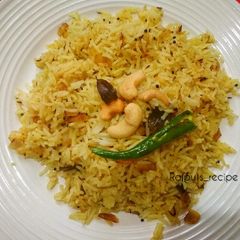 A picture of Lemon jeera Rice.