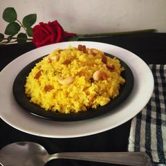 A picture of Basanti pulao.